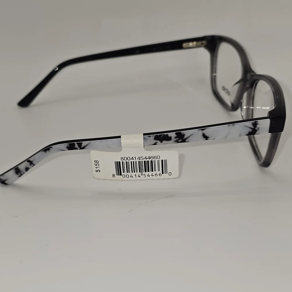 Bebe BB 4163 Grey Crystal Eyeglass Frames 55 17‎ 135